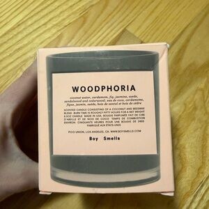 NEW Boy Smells Woodphoria Candle